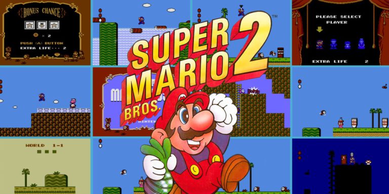 Super Mario Bros. 2 (Image credit: Nintendo)